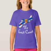 Love the East Coast Heart Nova Scotia shirt (Voorkant)