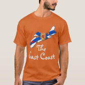 Love the East Coast Heart Nova Scotia shirt (Voorkant)