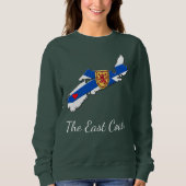 Love the East Coast Heart Nova Scotia shirt (Voorkant)