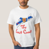Love the East Coast Heart Nova Scotia shirt (Voorkant)