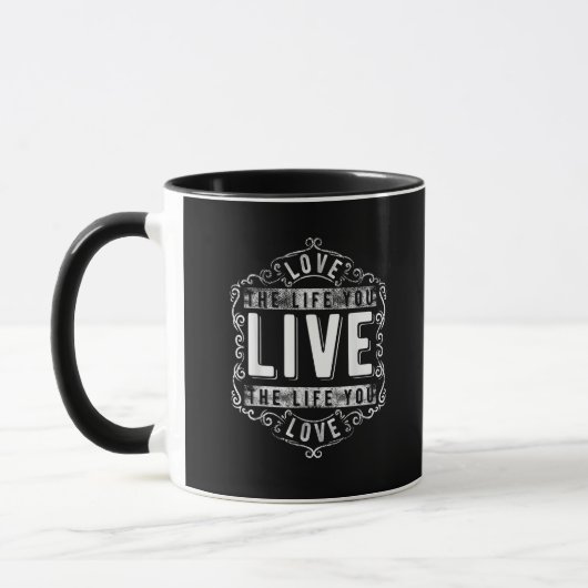 Love The Life You Live Inspirational Design  Mok (Links)