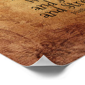 "Love the Lord" Scripture Matthew 22, Poster (Hoek)