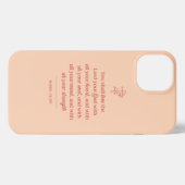 Love the Lord Your God Christian iPhone Hoesje (Achterkant horizontaal)