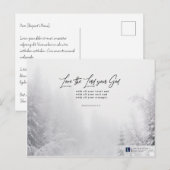 Love The Lord Your God (Deuteronomie 6:5) Briefkaart (Voorkant / Achterkant)