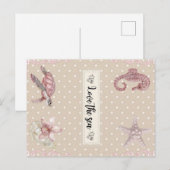 Love the Sea Briefkaart (Voorkant / Achterkant)