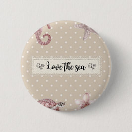 Love the Sea Ronde Button 5,7 Cm