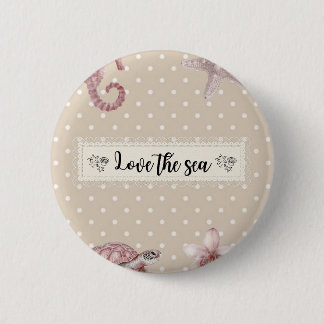 Love the Sea Ronde Button 5,7 Cm