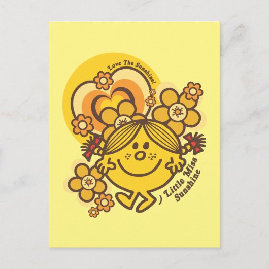 Love The Sunshine | Flowers & Color Briefkaart (Voorkant)