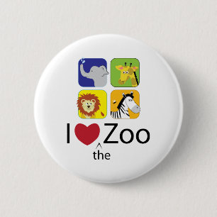 Love The Zoo Ronde Button 5,7 Cm