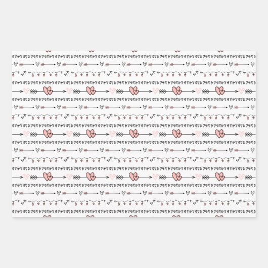 Love Theme Wrapping Paper (Voorkant 3)