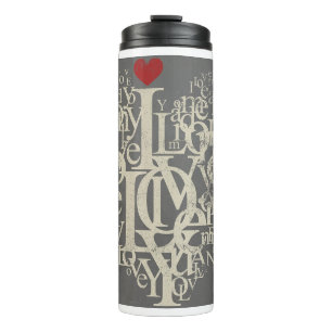 Love Thermal Tumbler Thermosbeker