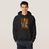 Love Third Grade Happy Fall Thanksgiving Women 3rd Hoodie (Voorkant volledig)