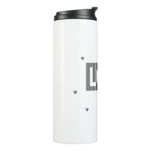 LOVE Thumbler Thermosbeker (Gedraaid links)