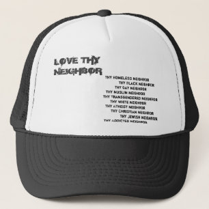 Love Thy Bour Trucker Pet