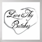 Love Thy Butcher Poster (Voorkant)