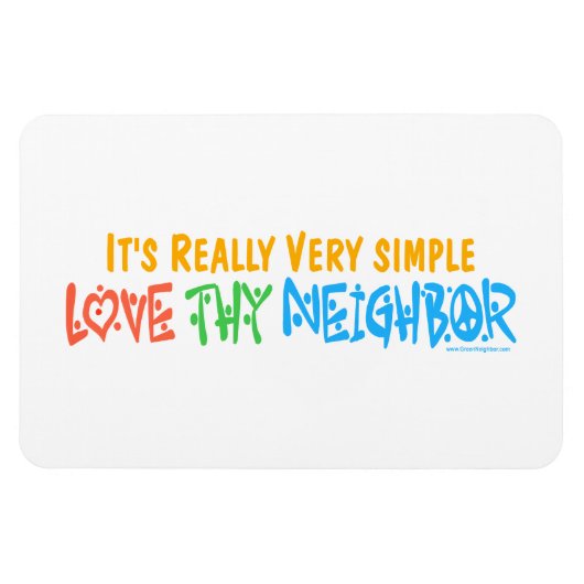 Love Thy Buurman Magneet (Horizontaal)
