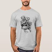 Love Thy Buurman (ontwerp tattoo) T-shirt (Voorkant)