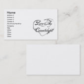 Love Thy Cosmetoloog Visitekaartje (Voorkant / Achterkant)