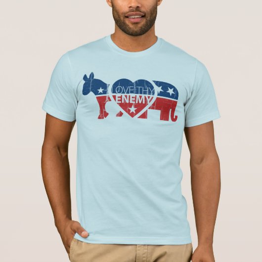 Love Thy Enemy T-shirt (Voorkant)