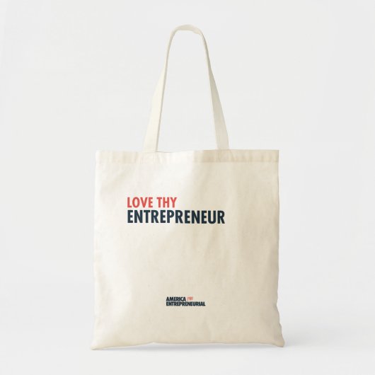 Love Thy Entrepreneur Tote Tote Bag (Voorkant)