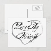 Love Thy Midechtgenote Briefkaart (Voorkant / Achterkant)