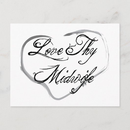 Love Thy Midechtgenote Briefkaart (Voorkant)