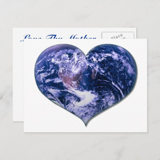 Love Thy Moeder Briefkaart (Voorkant / Achterkant)