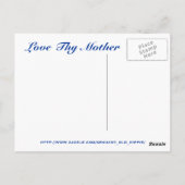 Love Thy Moeder Briefkaart (Achterkant)