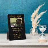 Love thy Nabbor Plaque Fotoplaat (Zijkant)