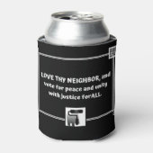 Love Thy Neighbor - koelbox met attitude Blikjeskoeler (Blikje Voorkant)