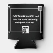 Love Thy Neighbor - koelbox met attitude Blikjeskoeler (Voorkant)