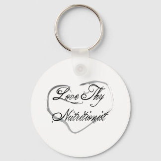 Love Thy Nutritionist Sleutelhanger