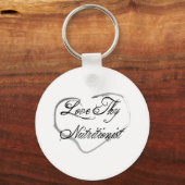 Love Thy Nutritionist Sleutelhanger (Voorkant)