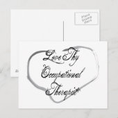 Love Thy Occupational Therapist Briefkaart (Voorkant / Achterkant)