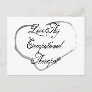 Love Thy Occupational Therapist Briefkaart