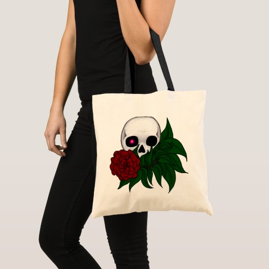 Love Thy Skull Tote Bag (Voorkant (product))