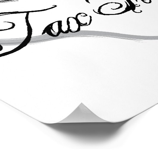 Love Thy Tax Preparer Poster (Hoek)