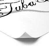 Love Thy Tuba Player Poster (Hoek)