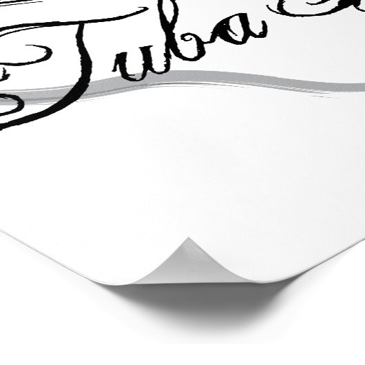 Love Thy Tuba Player Poster (Hoek)