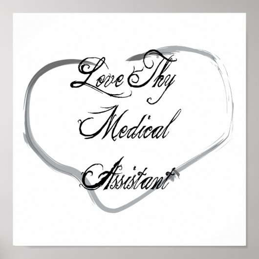 Love Thys Medical Assistant Poster (Voorkant)