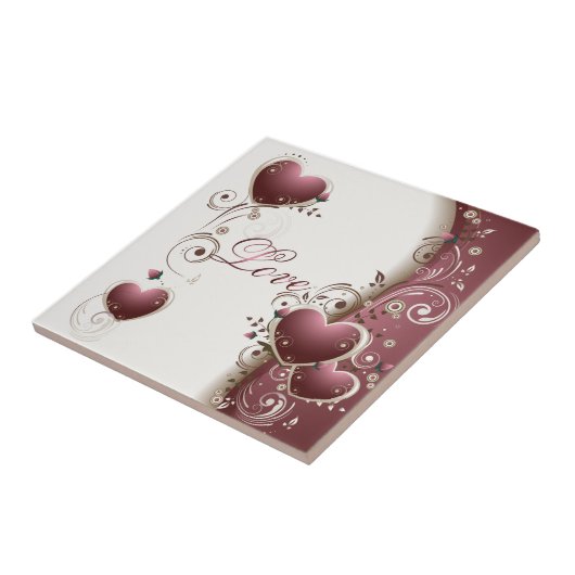 Love Tile Tegeltje (Zijkant)