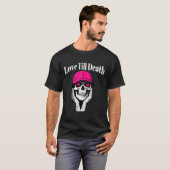 Love Till Death T-Shirt: Bold Edgy Style voor mann T-shirt (Voorkant volledig)