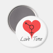 love time magneet (Voorkant / Achterkant)