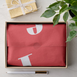 "Love" Tissue paper Tissuepapier