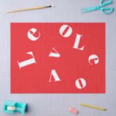 "Love" Tissuepapier (Craft)