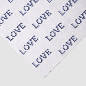 LOVE Tissuepapier (Detail)