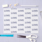 LOVE Tissuepapier (Craft)