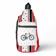 "Love to Cycle" Afdrukken Gesneden naaizak