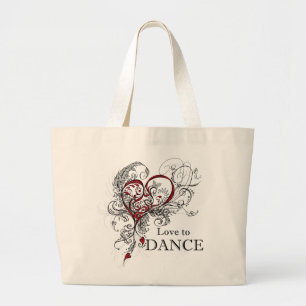 Love to Dance Tas (aanpasbaar)