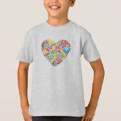 Love to Learn – Kids Tee T-shirt (Voorkant)